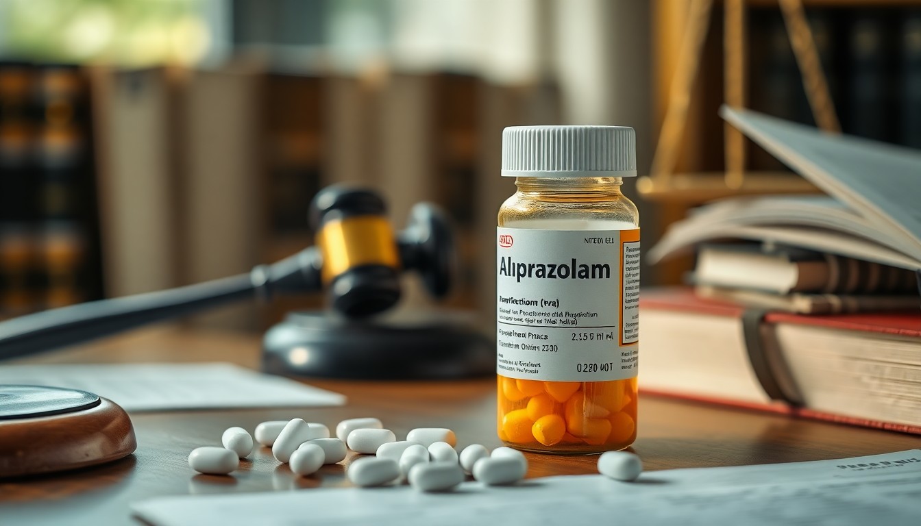 Alprazolam et législation française : ce que dit la loi
